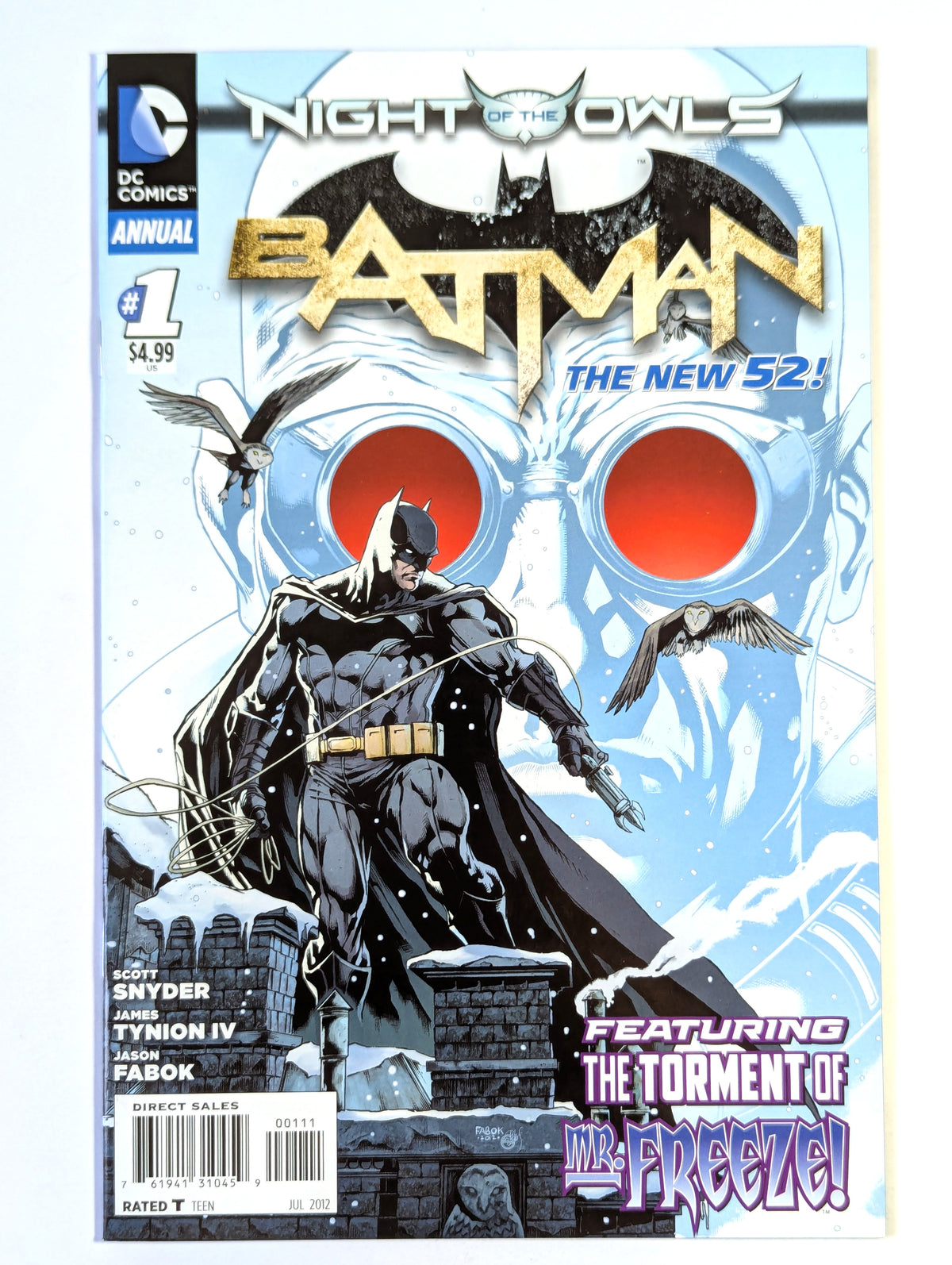 Batman Annual #1 2011 Series DC Comic Book