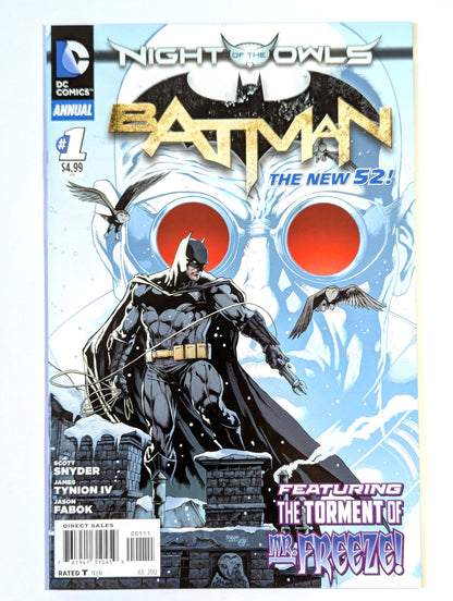 Batman Annual #1 2011 Series DC Comic Book