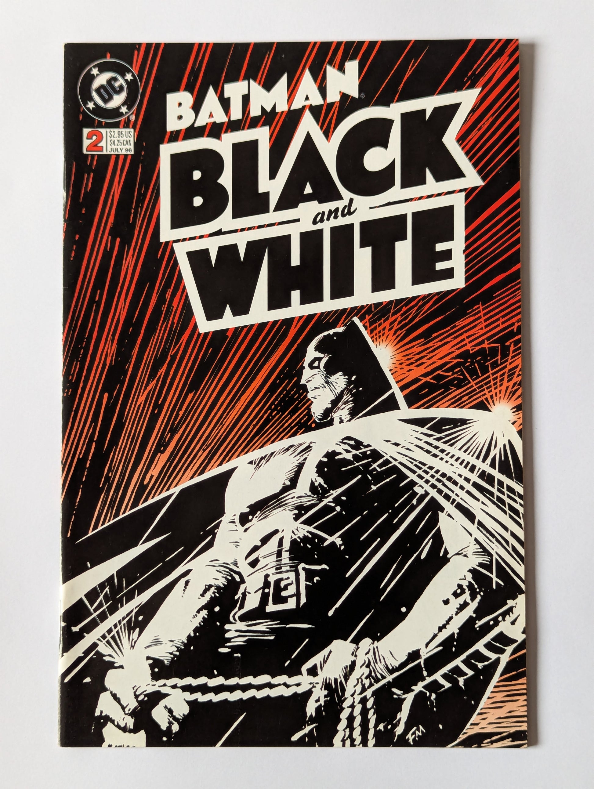 Batman Black and White #2 DC Comic Book