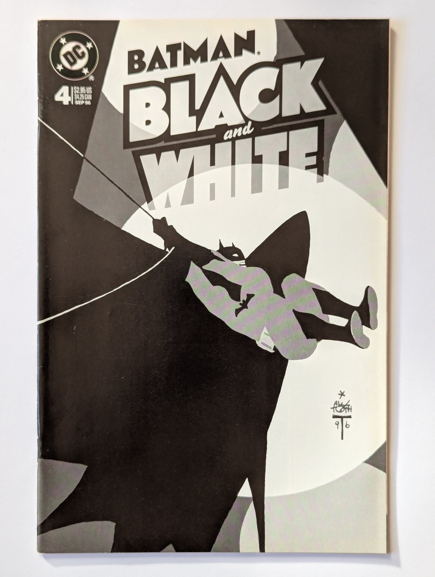 Batman Black & White #4 DC Comic Book