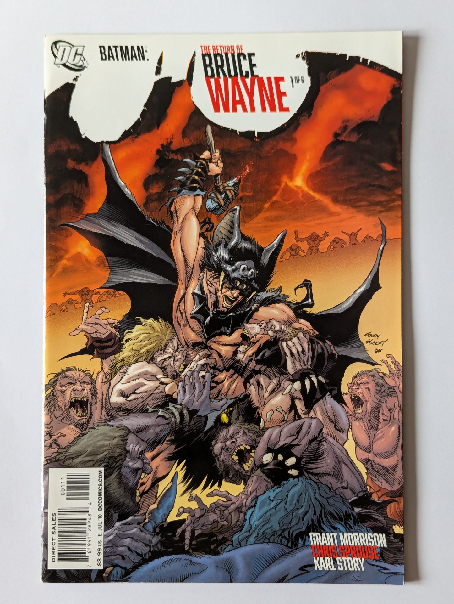 Batman The Return of Bruce Wayne #1 DC Comic Book