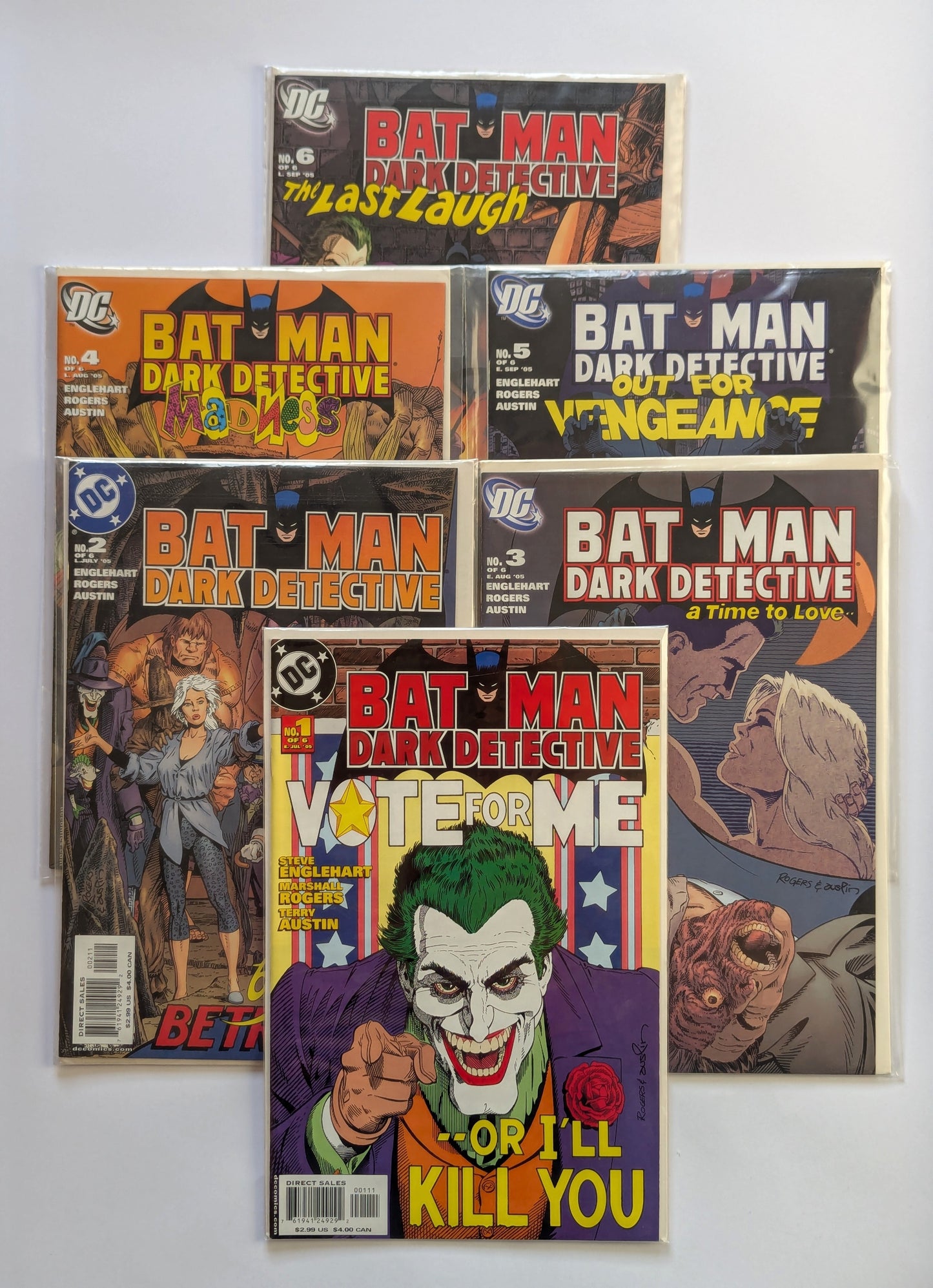 Batman Dark Detective Complete Series DC Comic Book Set