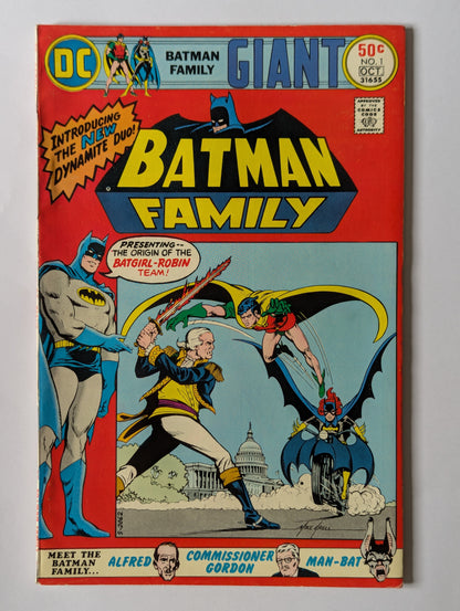 Batman Family #1 DC Comic Book