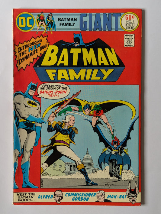 Batman Family #1 DC Comic Book