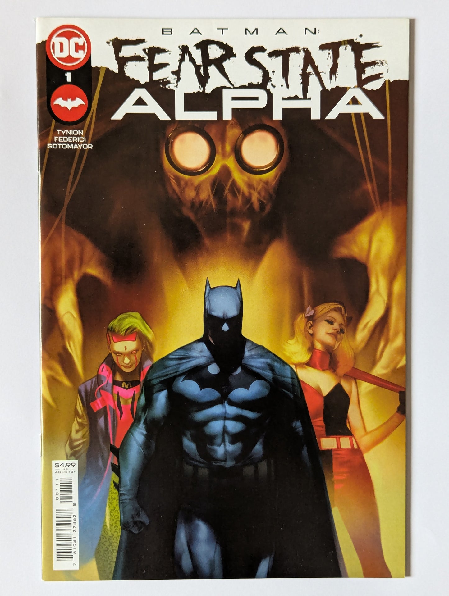 Batman: Fear State Alpha #1 DC Comic Book