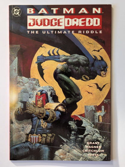 Batman Judge Dredd the Ultimate Riddle DC Comics Trade Paperback