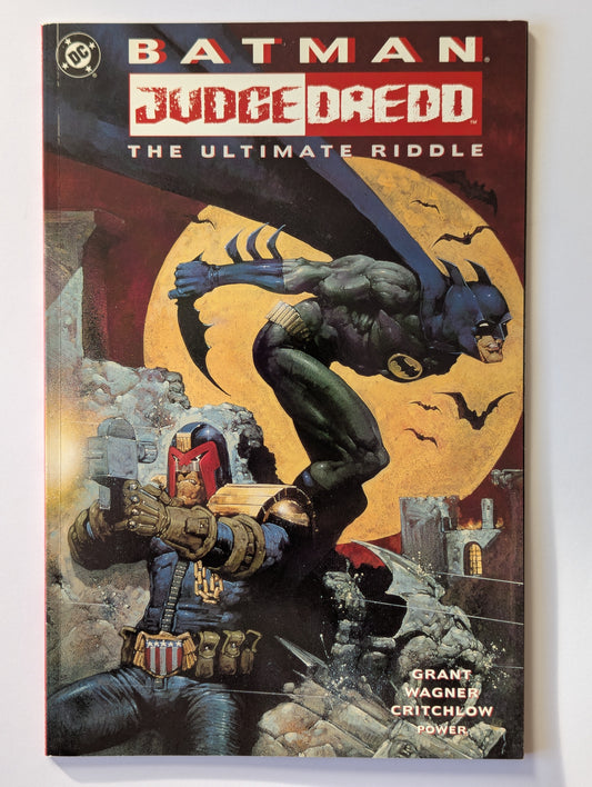 Batman Judge Dredd the Ultimate Riddle DC Comics Trade Paperback
