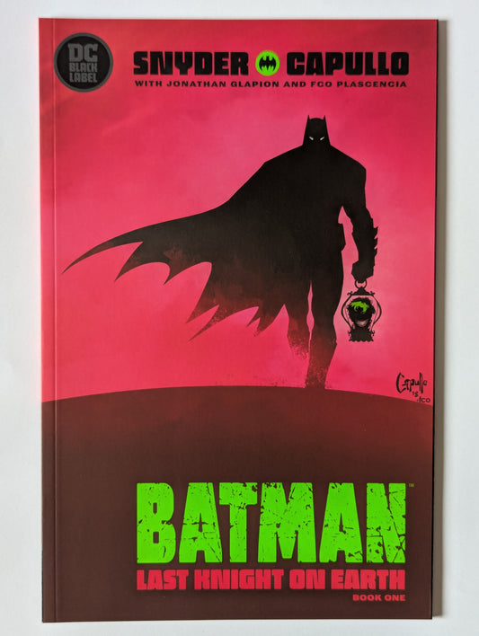 Batman Last Knight on Earth Book One DC Comic Book