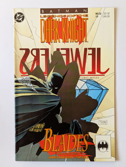 Batman Legends of the Dark Knight #33 DC Comic Book