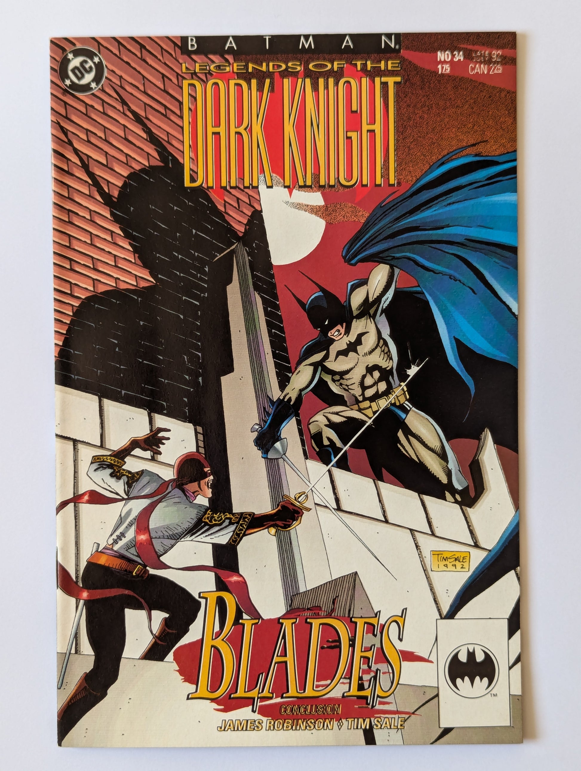 Batman Legends of the Dark Knight #34 DC Comic Book