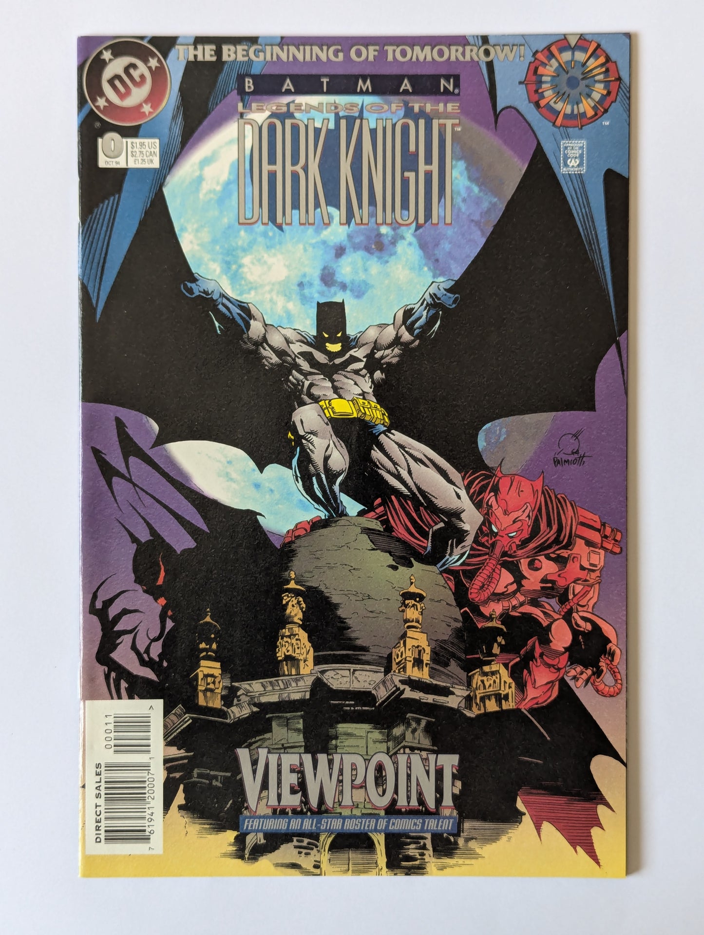 Batman Legends of the Dark Knight #0 DC Comic Book