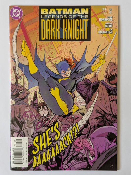 Batman Legends of the Dark Knight #181 DC Comic Book