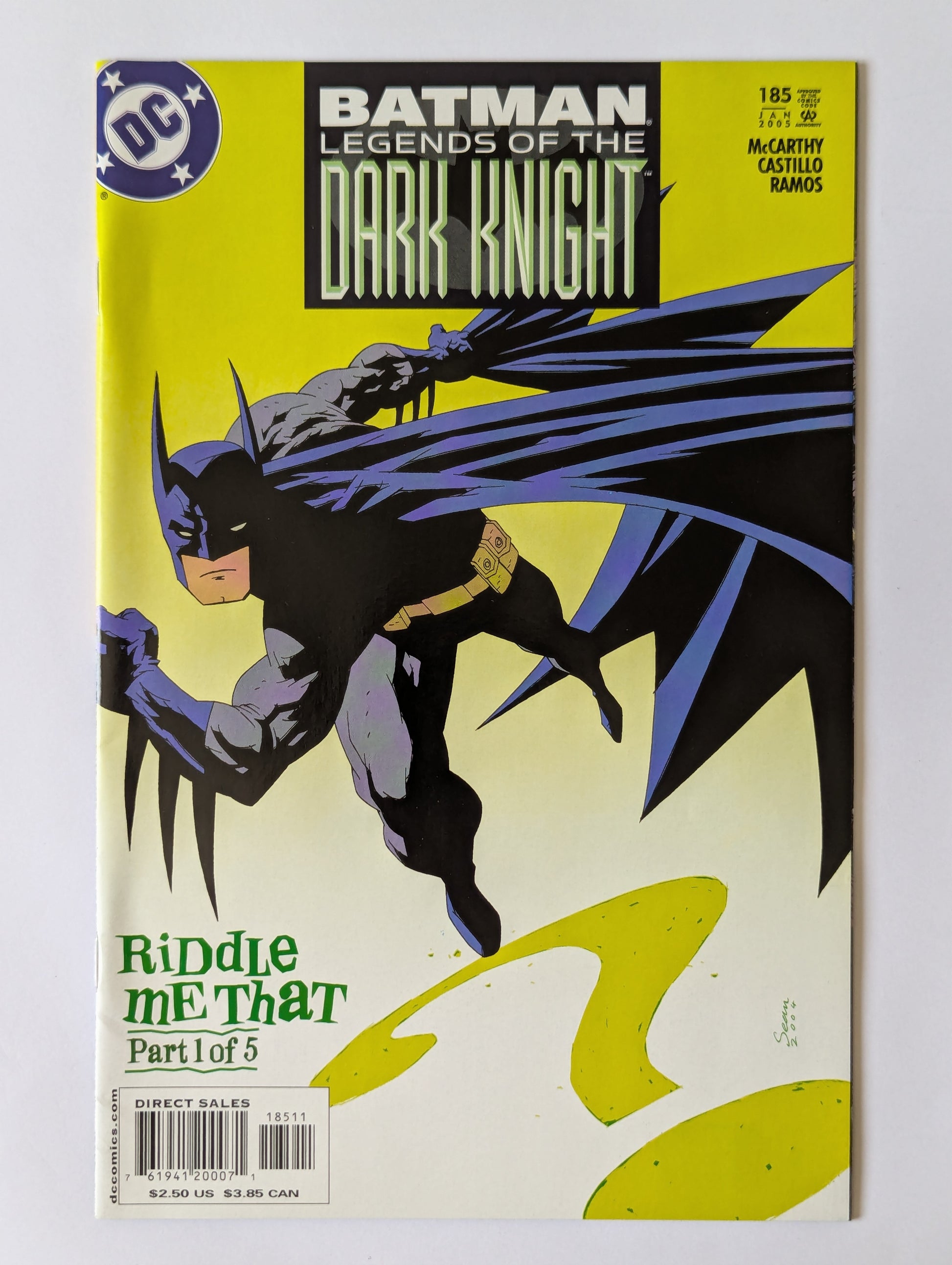 Batman Legends of the Dark Knight #185 DC Comic Book
