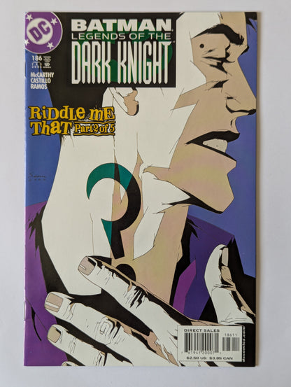 Batman Legends of the Dark Knight #186 DC Comic Book