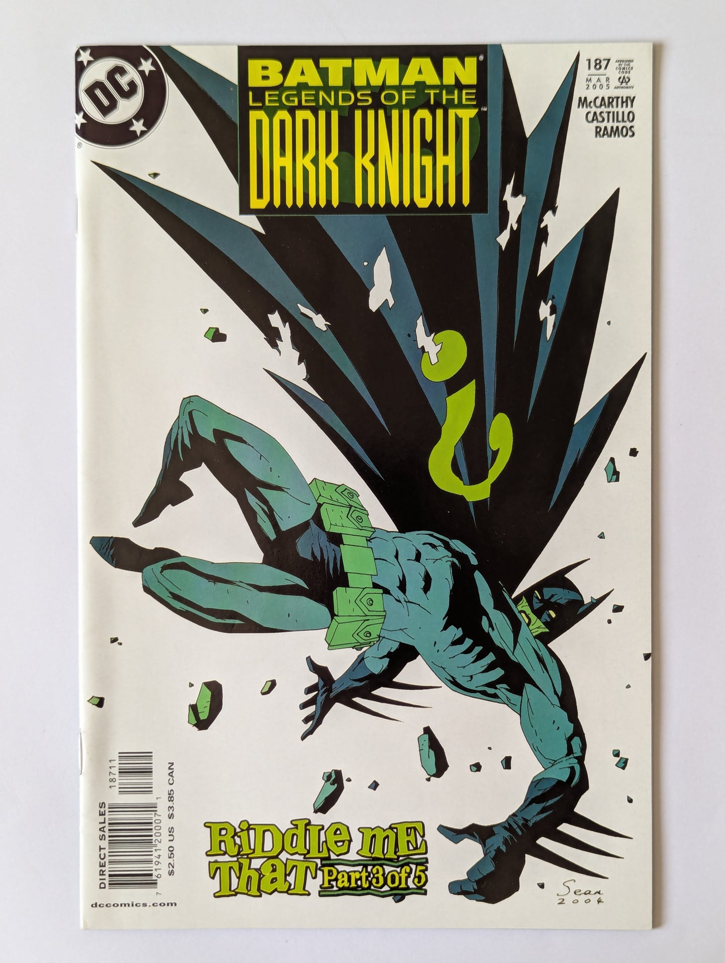 Batman Legends of the Dark Knight #187 DC Comic Book