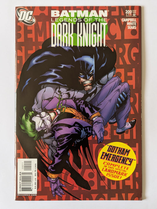 Batman Legends of the Dark Knight #200 DC Comic Book