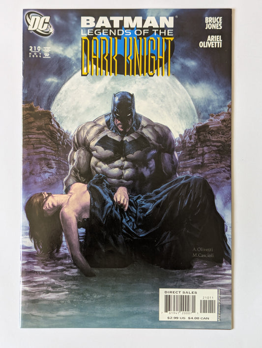 Batman Legends of the Dark Knight #210 DC Comic Book