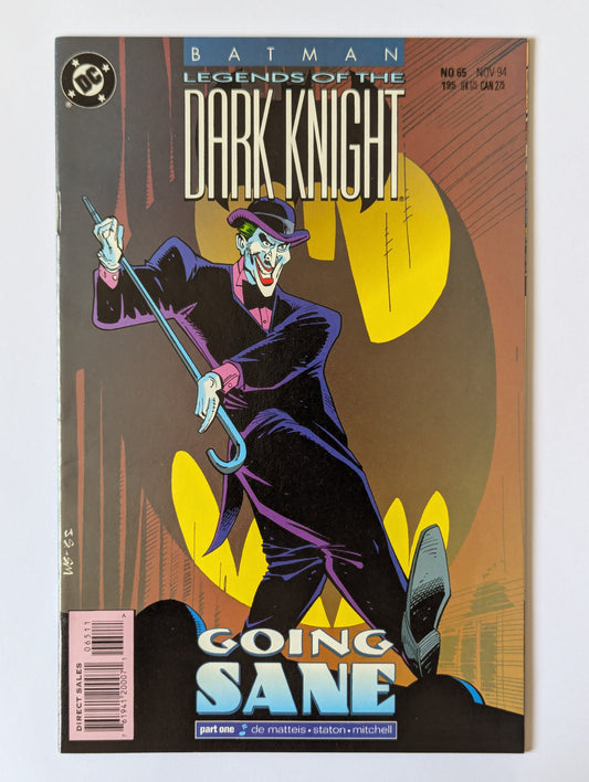 Batman Legends of the Dark Knight #65 DC Comic Book