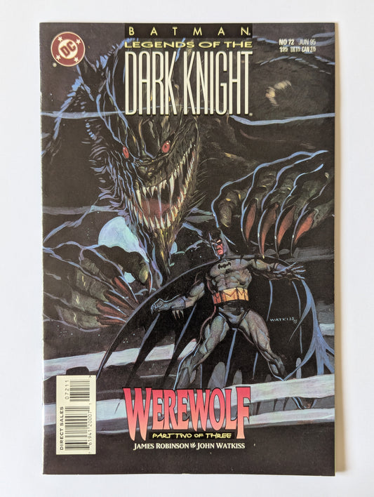 Batman Legends of the Dark Knight #72 DC Comic Book