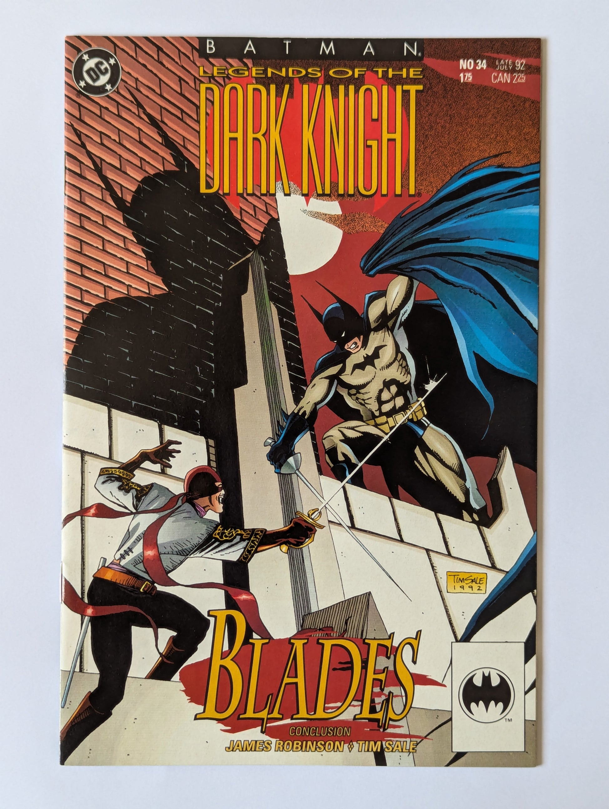 Batman Legends of the Dark Knight #34 DC Comic Book