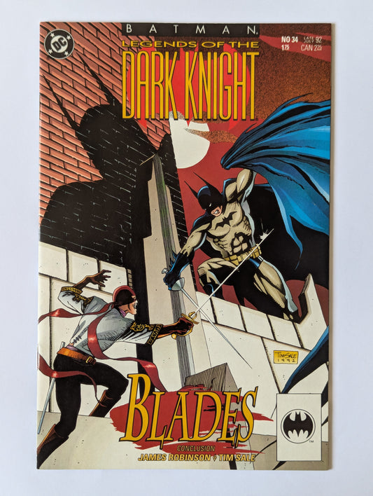 Batman Legends of the Dark Knight #34 DC Comic Book