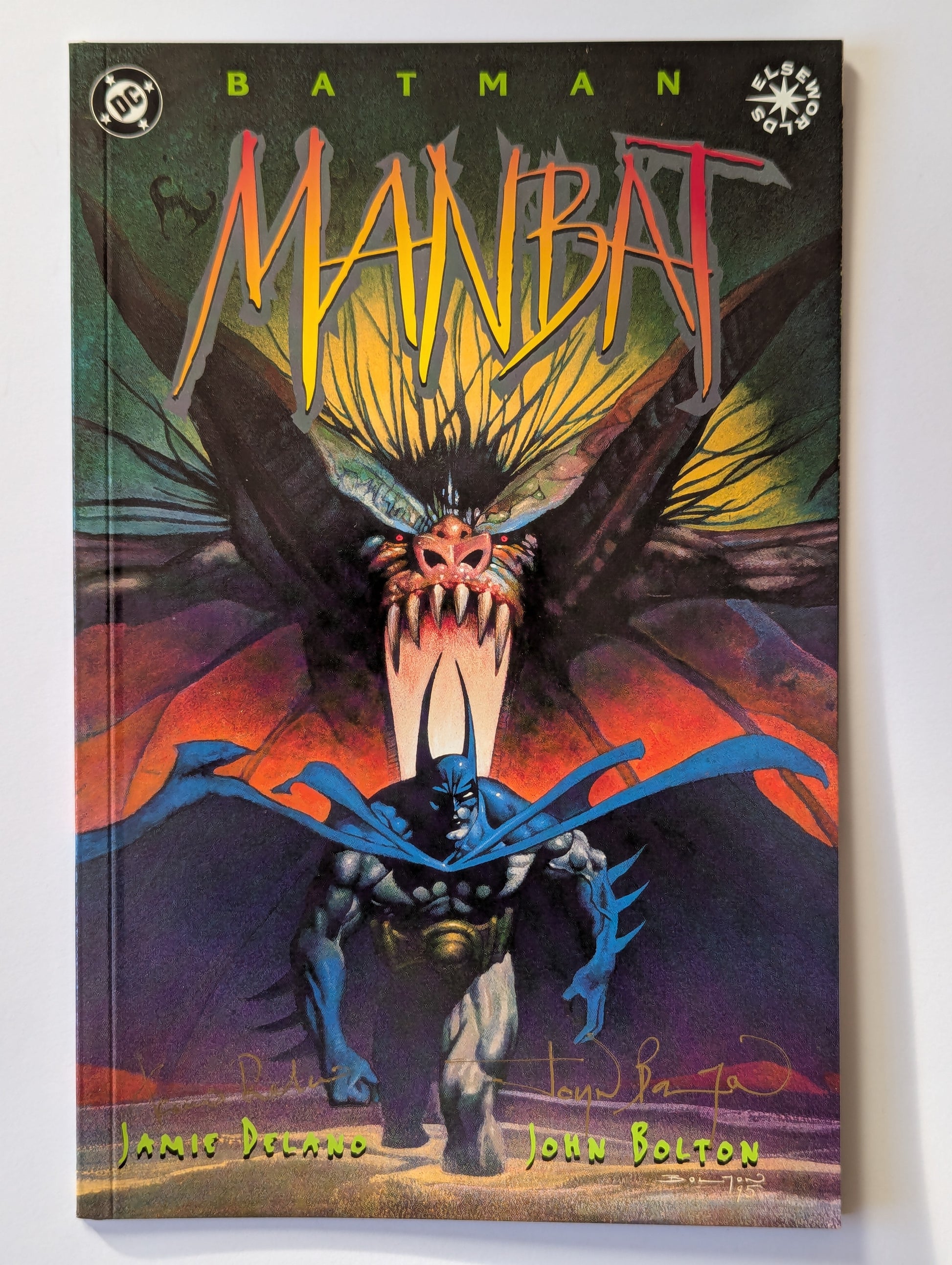Batman Aliens Manbat #1 DC Comics Trade Paperback