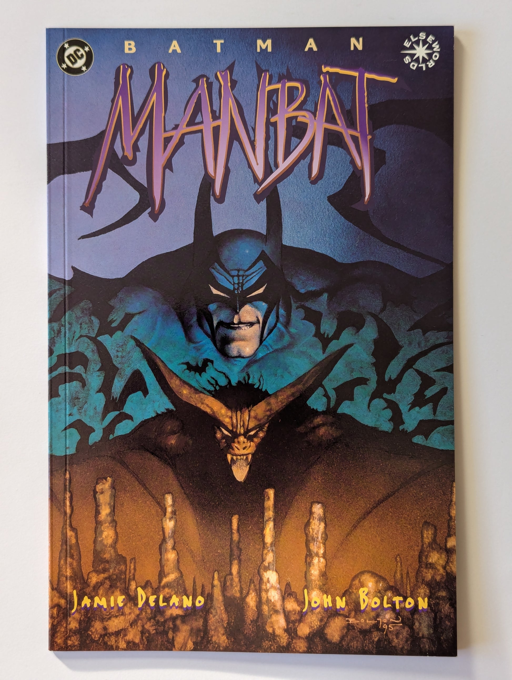 Batman Aliens Manbat #3 DC Comics Trade Paperback