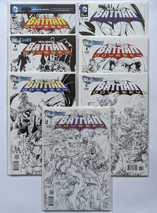 Batman Odyssey #1-7 DC Limited Series Comic Book Set