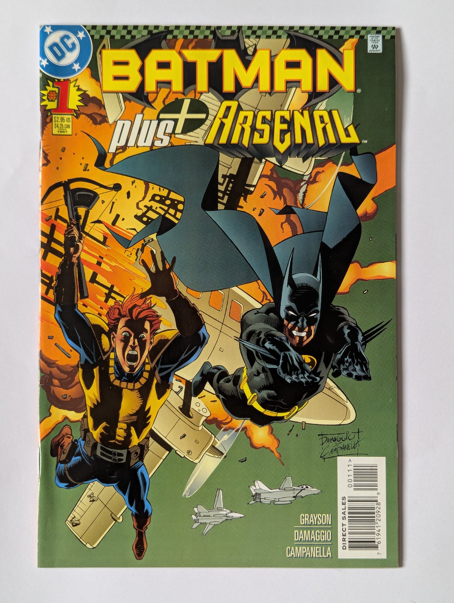 Batman Plus Arsenal #1 DC Comic Book