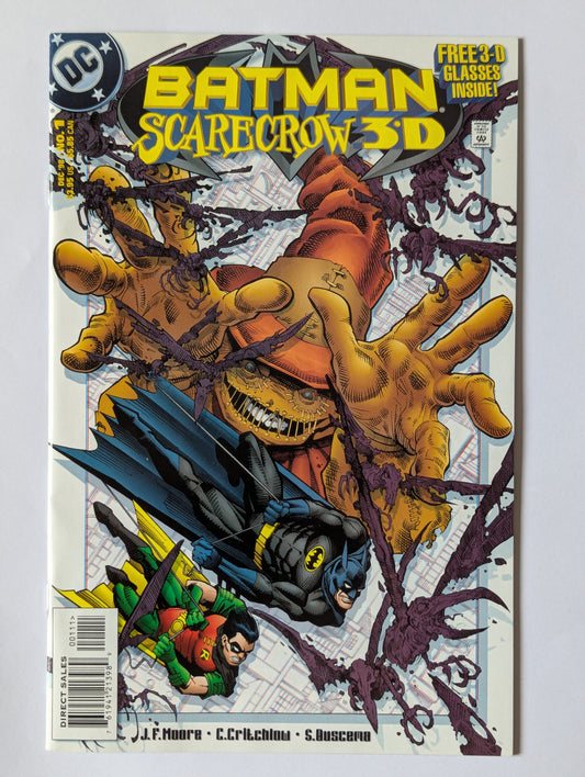 Batman / Scarecrow 3D #1 DC Comic Book