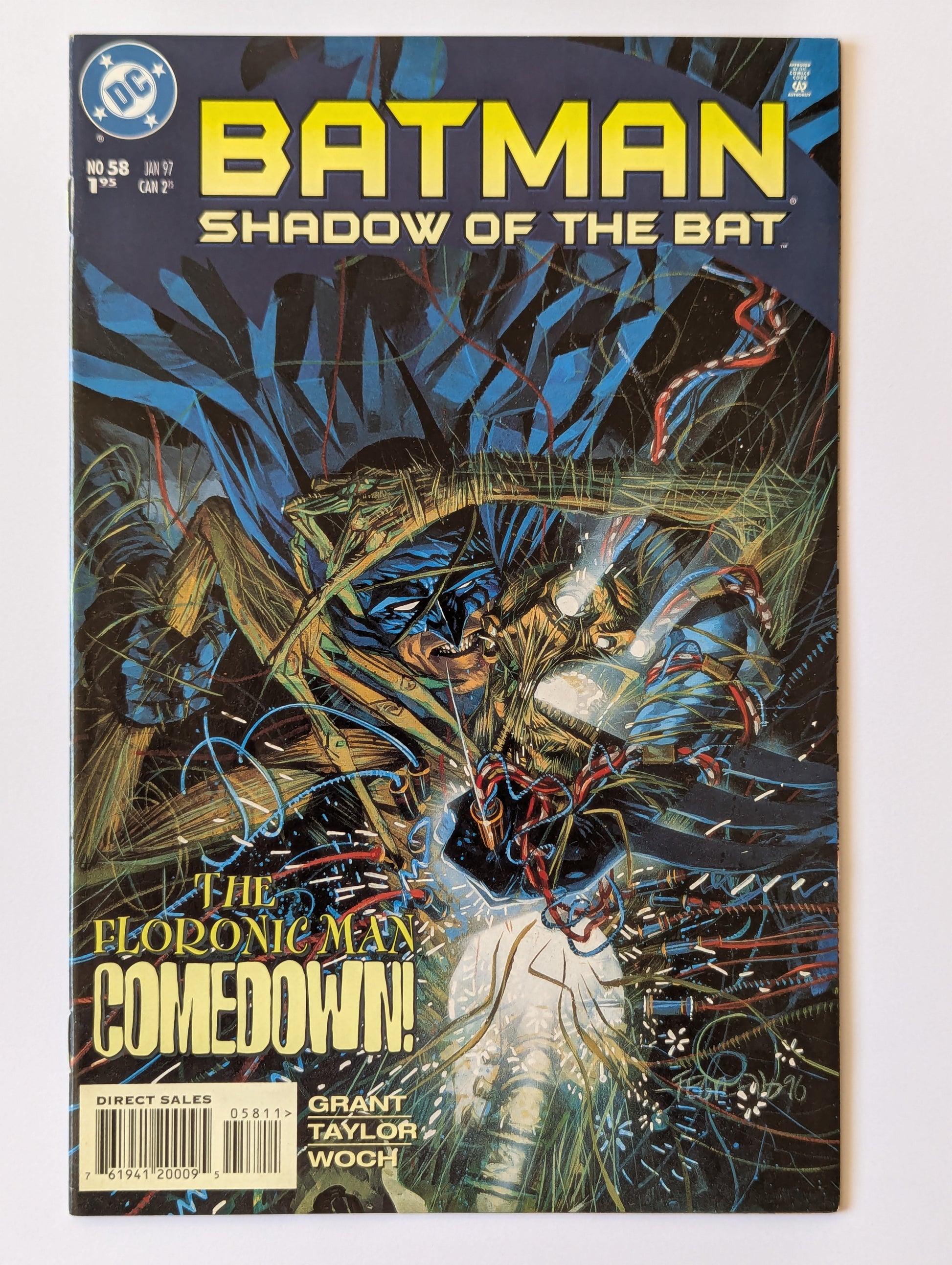 Batman Shadow of the Bat #58 DC Comic Book