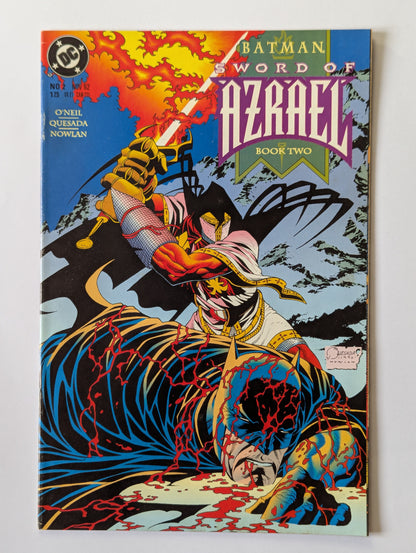 Batman: Sword of Azrael #2 DC Comic Book