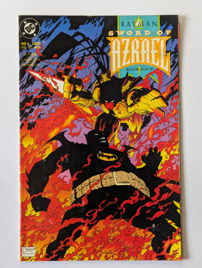 Batman: Sword of Azrael #4 DC Comic Book