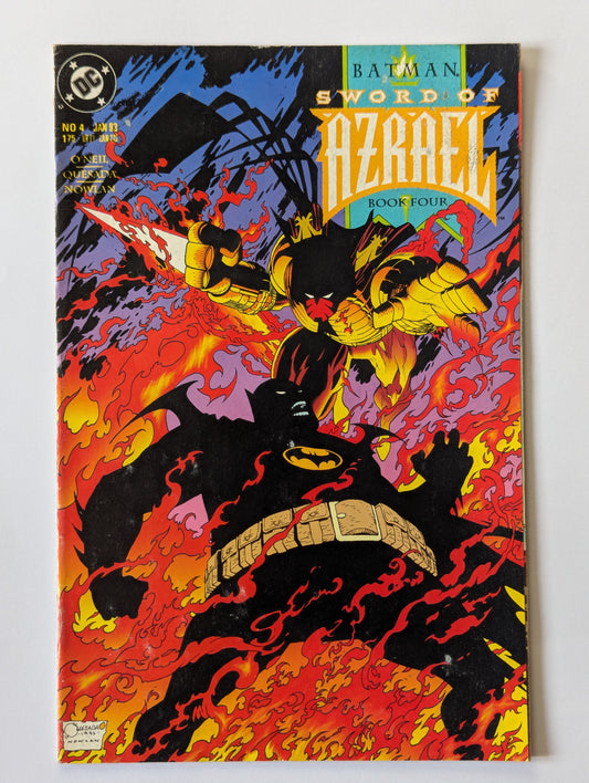Batman: Sword of Azrael #4 DC Comic Book
