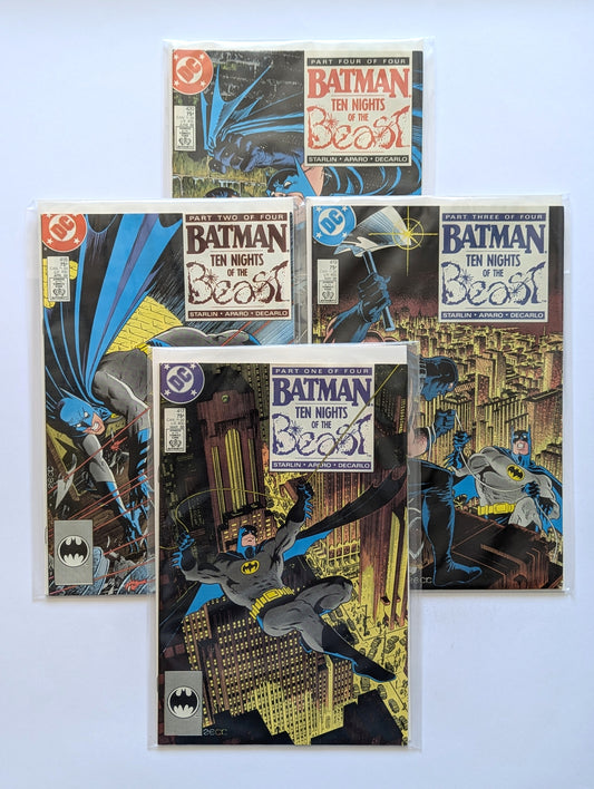 Batman Ten Nights of the Beast DC Comic Book Set