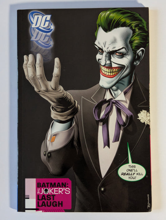 Batman The Joker's Last Laugh DC Comic Book