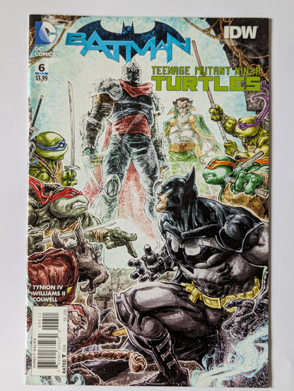 Batman Teenage Mutant Ninja Turtles #6 IDW Comic Book