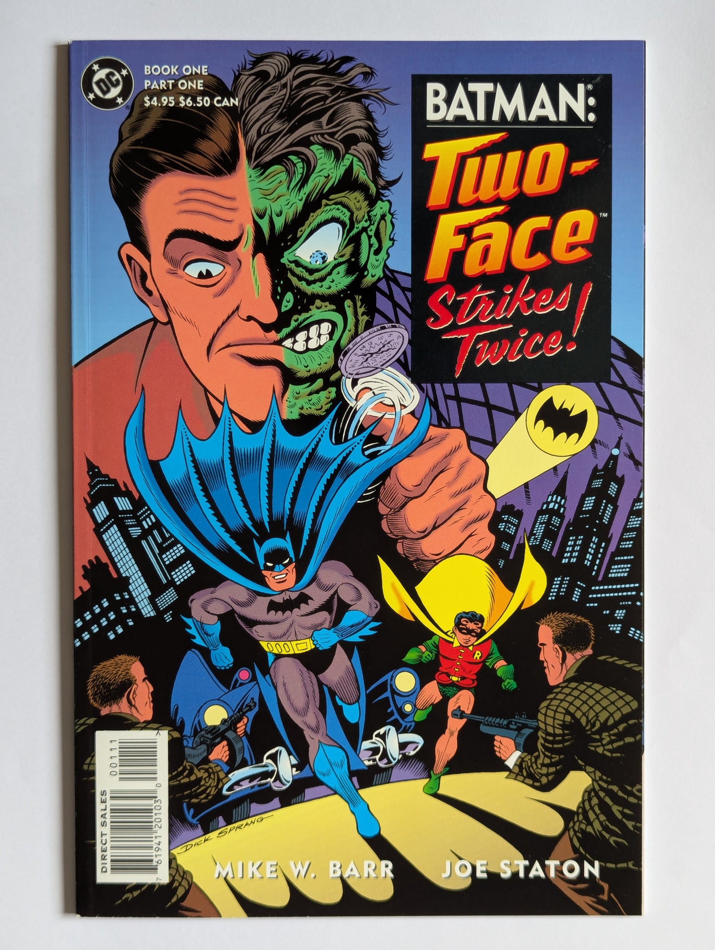 Batman: Two-Face Strikes Twice #1 DC Comic Book