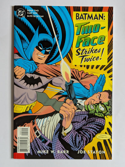 Batman Two-Face Strikes Twice #2 DC Comic Book