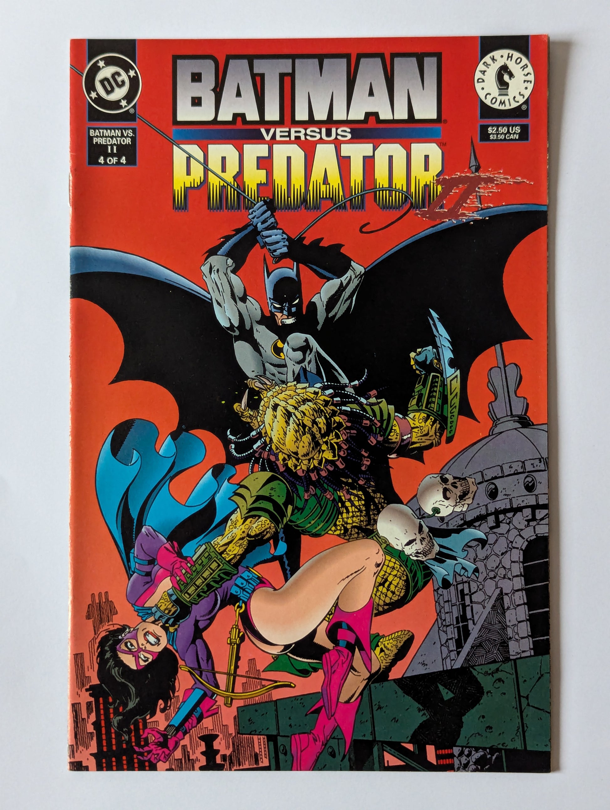 Batman vs Predator II #4 DC Comic Book