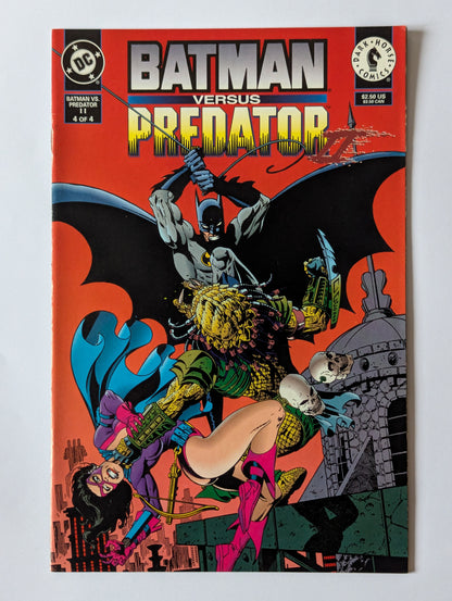 Batman vs Predator II #4 DC Comic Book