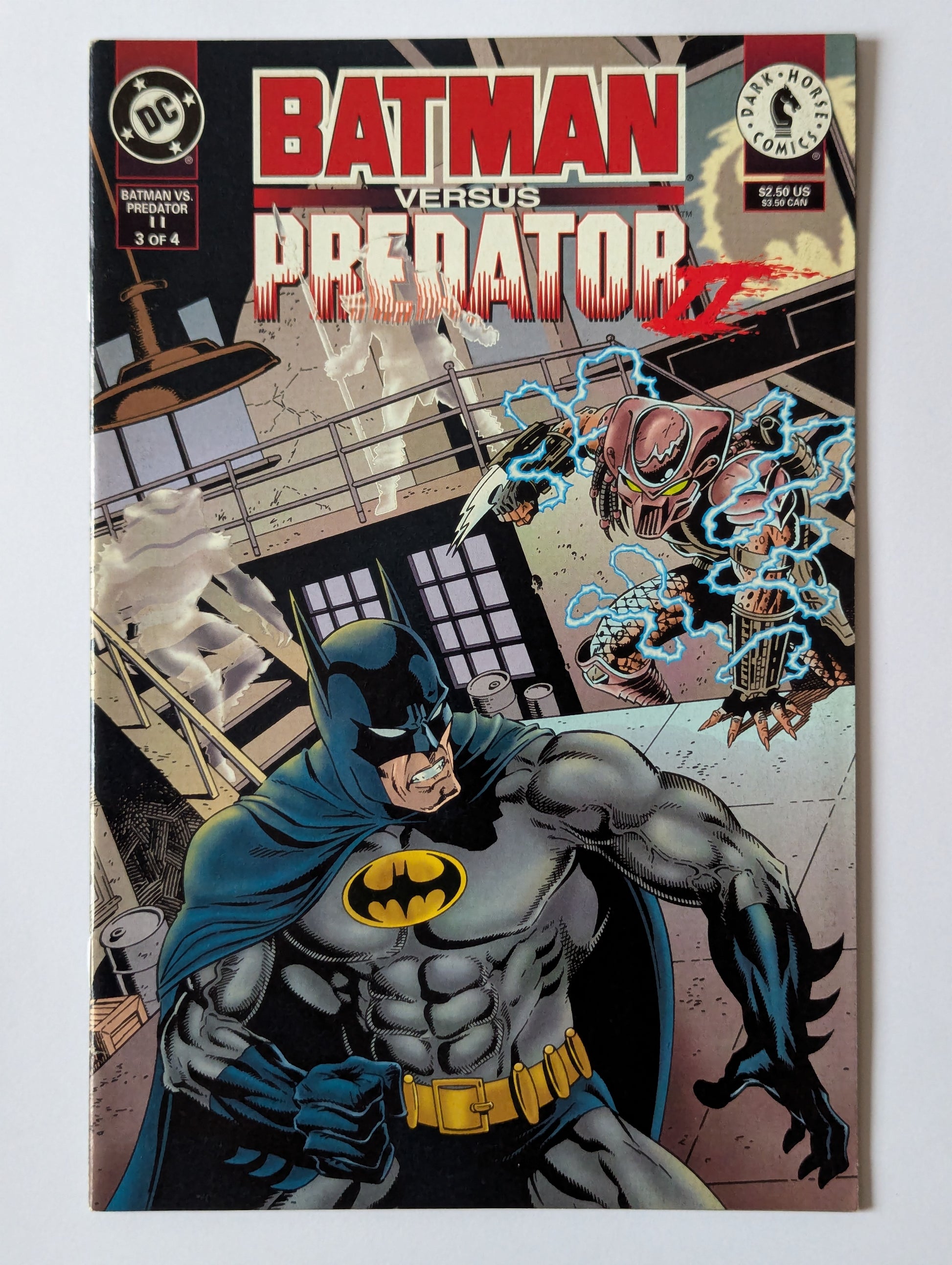 Batman vs Predator II #3 DC Comic Book