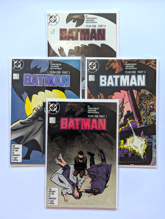 Batman #404-407 Year One Comic Book Set