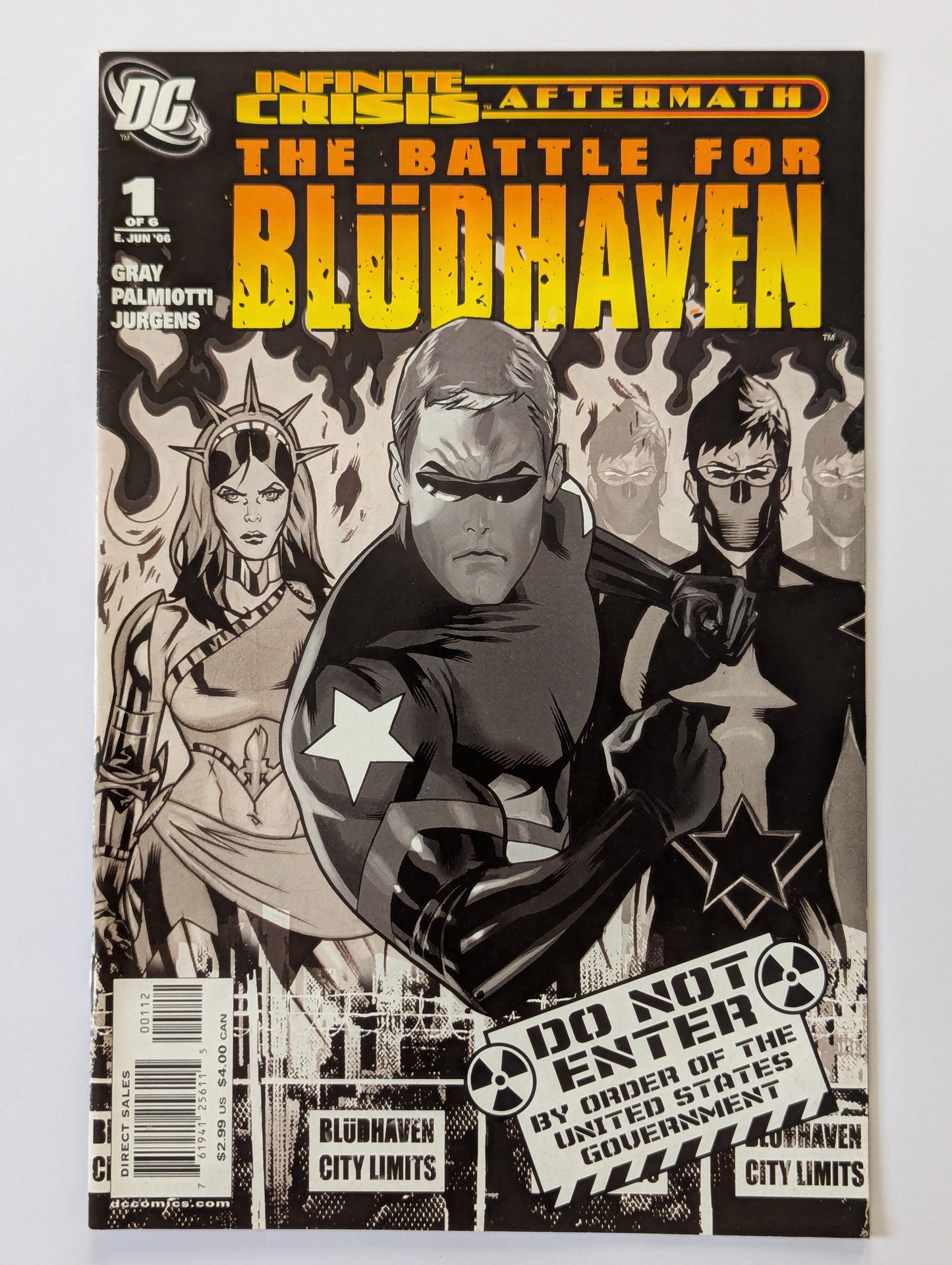 Battle for Bludhaven #1 DC Comic Book