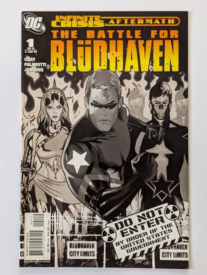 Battle for Bludhaven #1 DC Comic Book