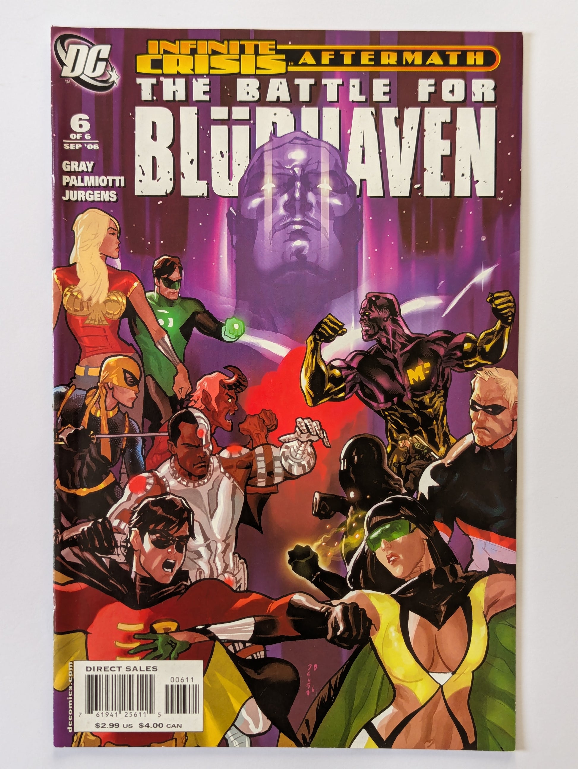 Battle for Bludhaven #6 DC Comic Book