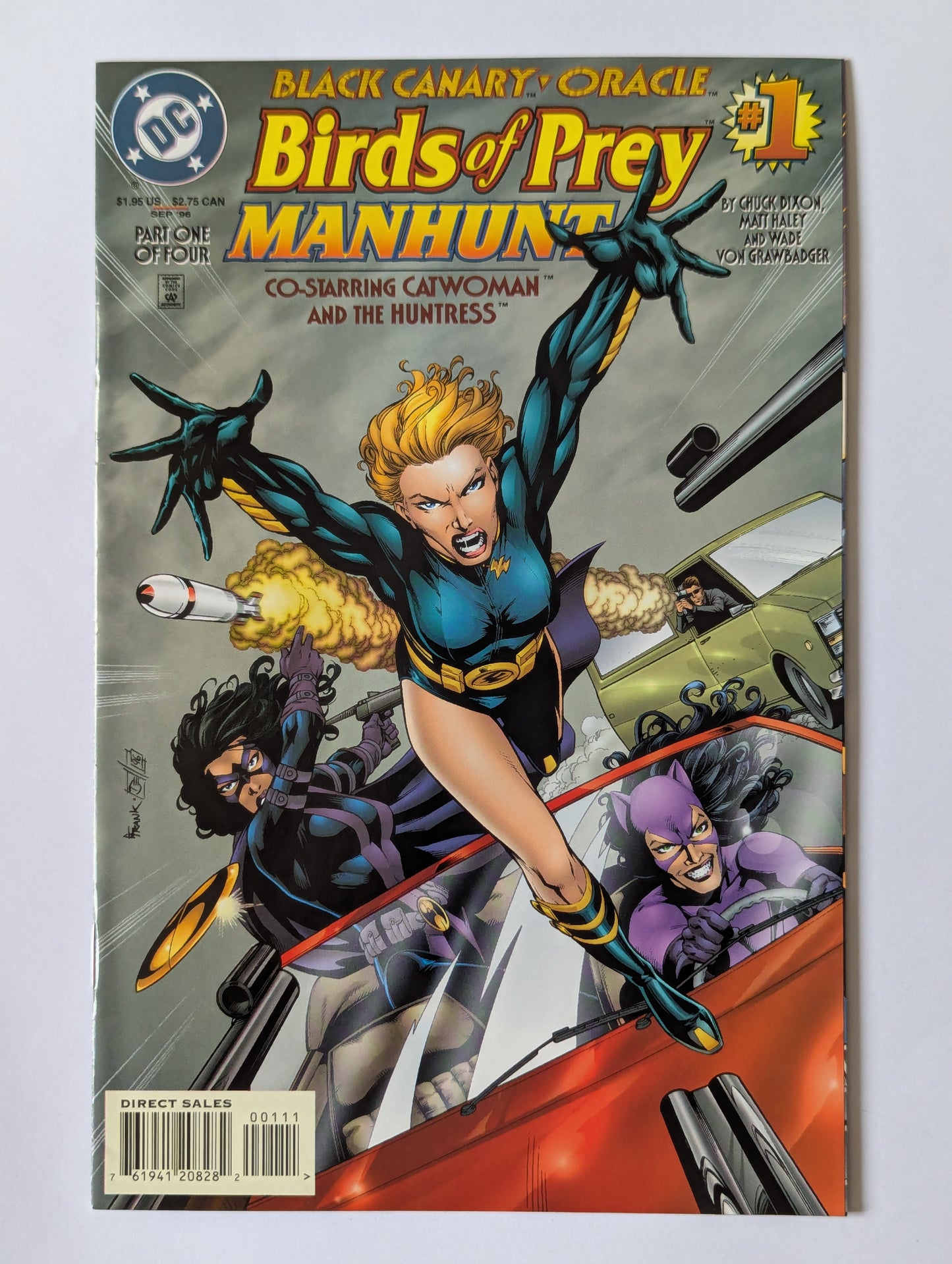 Birds of Prey: Manhunt #1 DC Comic Book