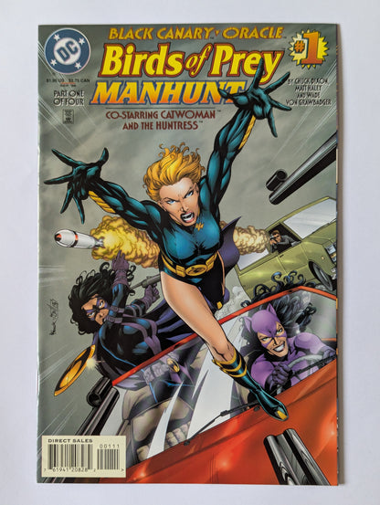 Birds of Prey: Manhunt #1 DC Comic Book