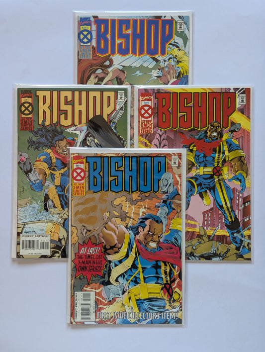 Bishop #1-4 Limited Series Marvel Comic Book Set