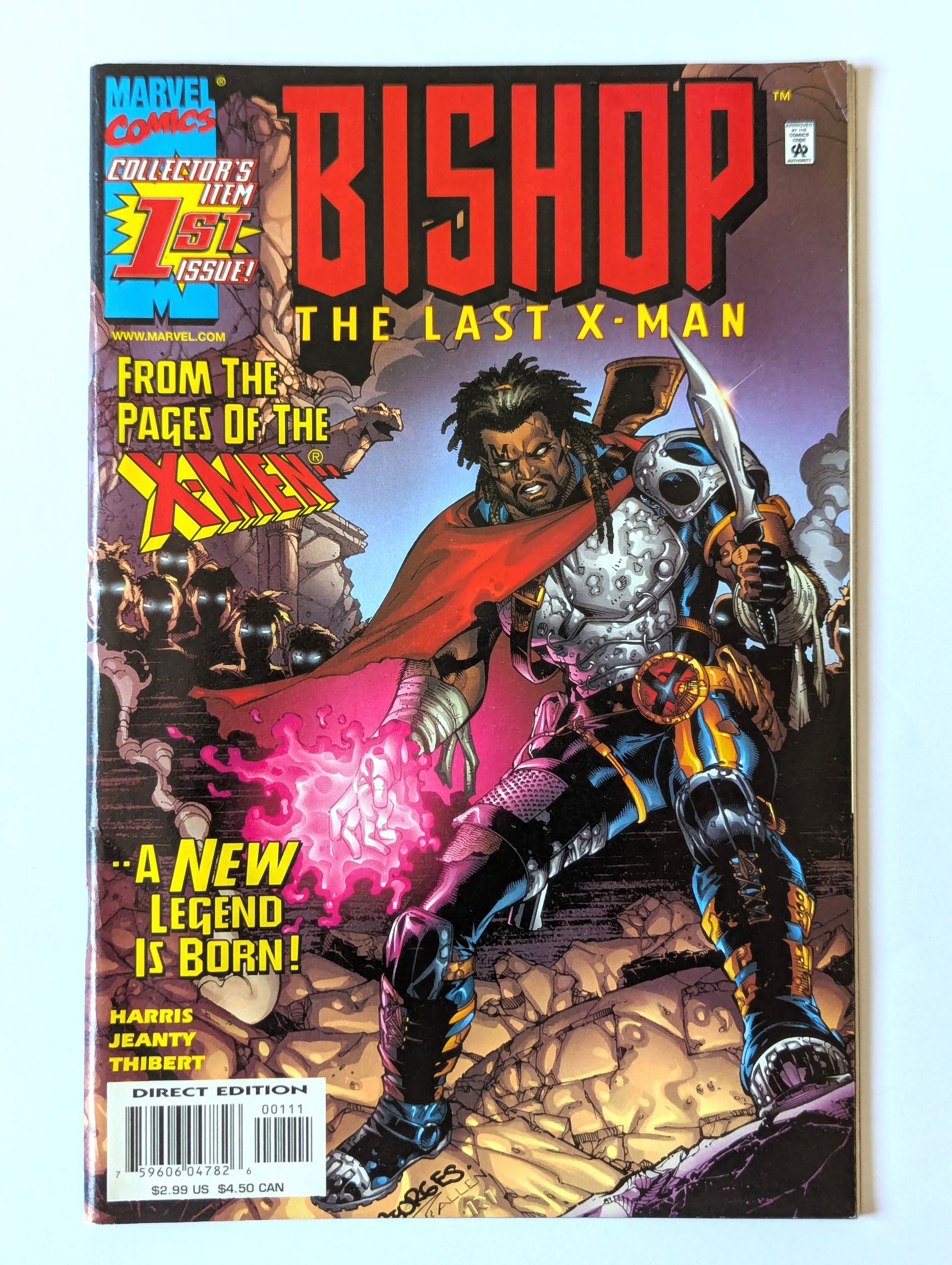 Bishop The Last X-Man #1 Marvel Comic Book